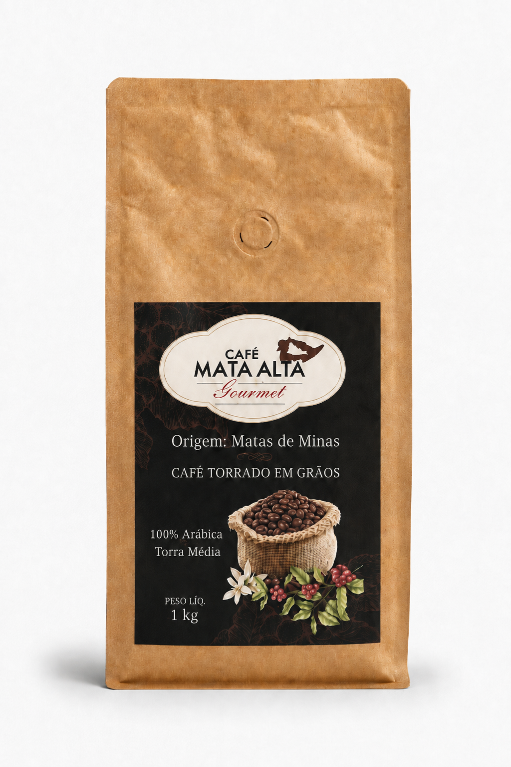 Café Mata Alta — Torrado em Grãos 1kg
